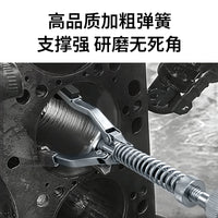 Automotive Engine Cylinder Honing Tool Kit with 3-Jaw Adjustable Deglazer