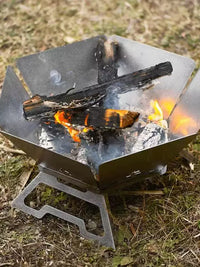 Stainless Steel Folding BBQ Grill for Outdoor Camping Picnic