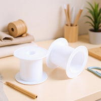 Empty Plastic Spool Bobbin for Winding Thread Rope Wire - PP Material Industrial Reel