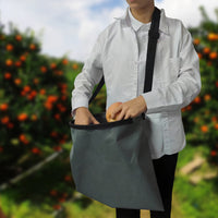 Outdoor Fruit Picking Apron Bag with Quick Release Storage, Waterproof Oxford Cloth