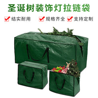 Christmas Tree Storage Bag with Zipper for Holiday Wreaths and Decorations