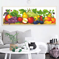 2026 New Cross Stitch Kit for Living Room Dining Room Fruit Pattern Embroidery
