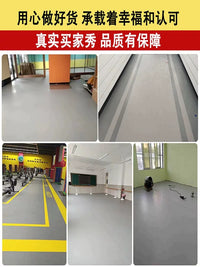 PVC Waterproof Anti-Slip Kitchen Floor Mat, Oil-Proof, Easy Clean, Thickened Vinyl Flooring Protector for Home