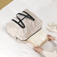 Foldable Waterproof Travel Duffel Bag with Trolley Sleeve