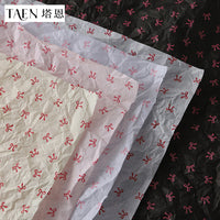 Bowknot Print Tissue Paper for Flower Bouquets and Gift Wrapping