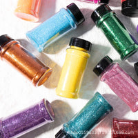 Bottled Glitter Powder for Nail Art, Resin Crafts, and Slime - Various Colors