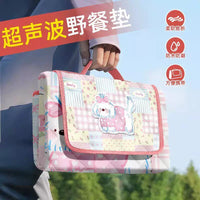 Portable Waterproof Picnic Blanket for Outdoor Camping Beach and Lawn, Thickened Moisture-proof Mat for Tent Floor