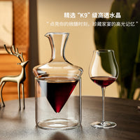 Creative Ice Wine Decanter with Slanted Spout, 1000ML