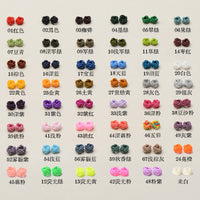 Hand-Woven Pineapple Knot DIY Coil Buttons for Lanyards and Necklaces (100-Pack)