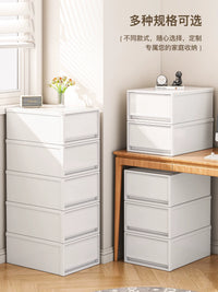 Tidyhome Under-Desk Drawer Cabinet for A4 Files and Office Supplies, Multi-layer Storage Organizer