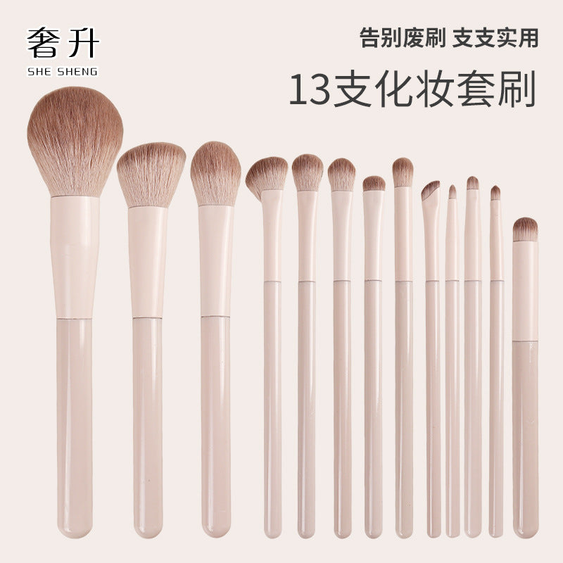 Professional Makeup Brush Set for Eyeshadow, Blush, Contour, and Concealer - Beginner-Friendly