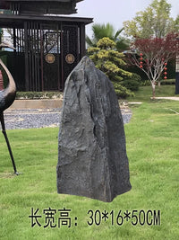Fiberglass Artificial Rock Landscape Ornament for Outdoor Display