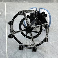 Ergonomic Dental Saddle Chair with Wheels, Adjustable Doctor's Stool for Surgery and Bar Counter