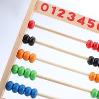 Wooden Abacus for Kids, Early Education Counting Toy, Math Learning Tool for Preschoolers