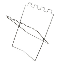 Stainless Steel Foldable Trash Bag Holder for Home, Picnic, BBQ, Camping