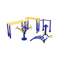 Miniature Dollhouse Fitness Equipment Set