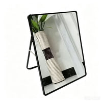 Shoe Store Try-On Mirror with Stand, European Style Floor-Standing Foot Mirror for Shoe Fitting
