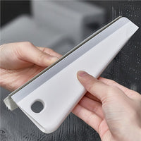 Standing Silicone Squeegee for Countertops, Mirrors, and Showers