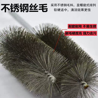 Stainless Steel Wire Tube Brush for Rust Removal and Deburring