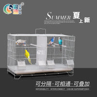 Luxury Breeding Cage for Parrots and Birds - Multi-Tier Villa Design