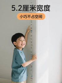Removable Height Measurement Wall Stickers for Babies, Transparent Height Ruler, Won't Damage Walls, Children's Height Measuring Tool
