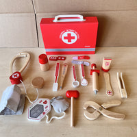 Kids Doctor Play Set with Medical Tools and Costume for Role Play