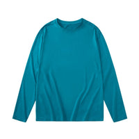 Men's Long Sleeve Basketball Training T-Shirt Quick Dry Running Fitness Top