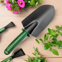 Garden Hand Trowel with Non-Slip Handle, Heavy Duty Metal Shovel for Planting, Digging, Weeding, and Outdoor Activities