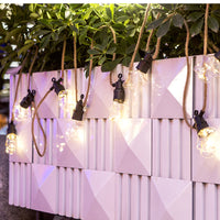 Outdoor LED Solar String Lights for Patio, Camping, and Garden Decor