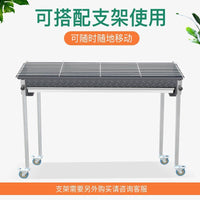 Commercial Charcoal Grill Outdoor BBQ Stove Thickened Skewer Roaster for Night Market and Home Use
