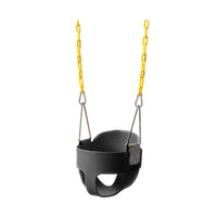 Non-Slip Silicone Swing Seat with Built-in Steel Plate for Indoor Outdoor Use