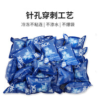 Self-Absorbing Disposable Gel Ice Packs for Perishable Goods Shipping
