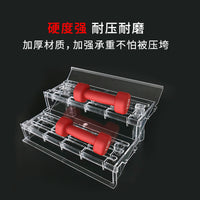 Supermarket Refrigerator Display Shelf Clear Plastic Tiered Fruit Vegetable Organizer