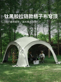 Wolf Walker Titanium Blackout Dome Tent with Chimney Port for Outdoor Camping