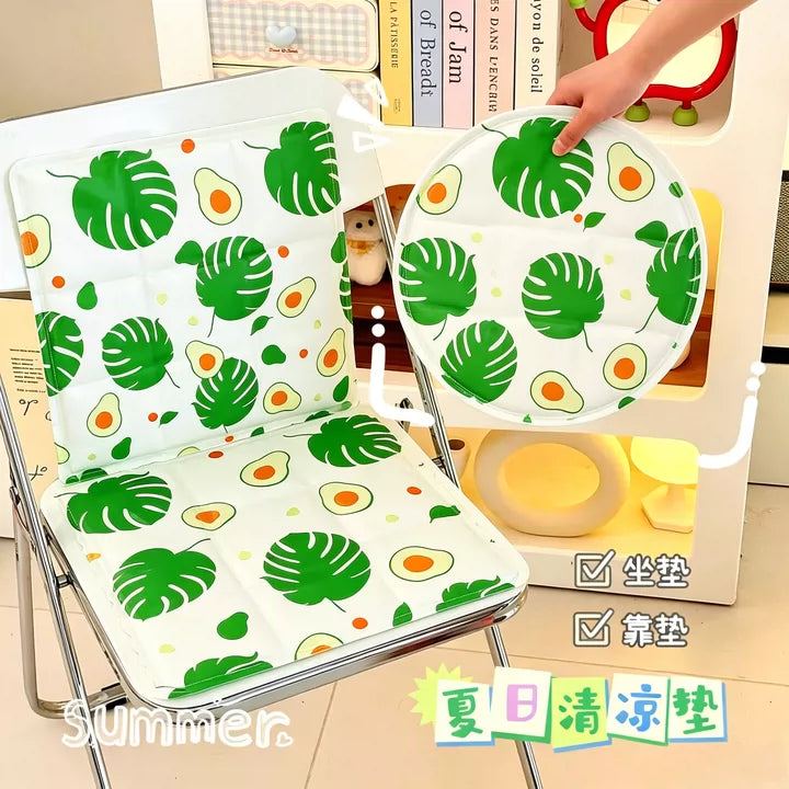 Cooling Gel Seat Cushion for Office Chairs and Students, Breathable Ice Pad for Summer