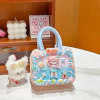 DIY Cream Glue Cartoon Crossbody Bag Craft Kit for Girls