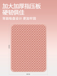 Acupressure Foot Massage Mat Soft Silicone Indoor Jogging Pad