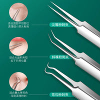 Professional Blackhead Remover Kit - Pimple Extractor Tools with Storage Case