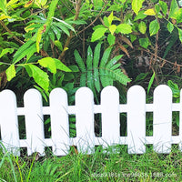 Decorative Garden Fence Panels for Outdoor Yards and Patios, Plastic Edging for Flower Beds and Pathways