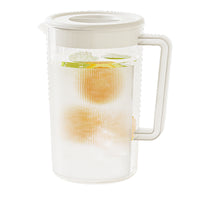 Cold Water Pitcher with Lid for Refrigerator, High Temperature Resistant Juice Beverage Dispenser