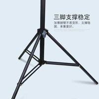 Floor Stand Outdoor Live Broadcast Photography Tripod Projector Stand Stable Portable Adjustable for Overhead and Low-Angle Shots