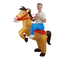 Inflatable Ride-On Horse Costume for Halloween & Theme Parties