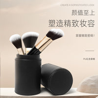 12-Piece Makeup Brush Set with Storage Holder for Beginners