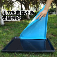 Pet Dog Cage Litter Pan Thickened Waste Tray for Kennels and Cages