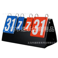 Multi-Sport Flip Scoreboard for Table Tennis, Basketball, Soccer, and Billiards