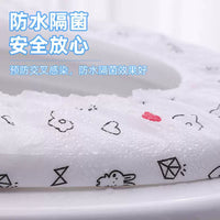 Disposable Toilet Seat Covers Individually Wrapped Waterproof Sterilized for Travel and Hotels