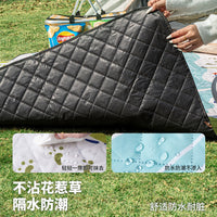Ultrasonic Picnic Blanket, Thickened, Machine Washable, Portable Outdoor Mat for Camping & Picnics