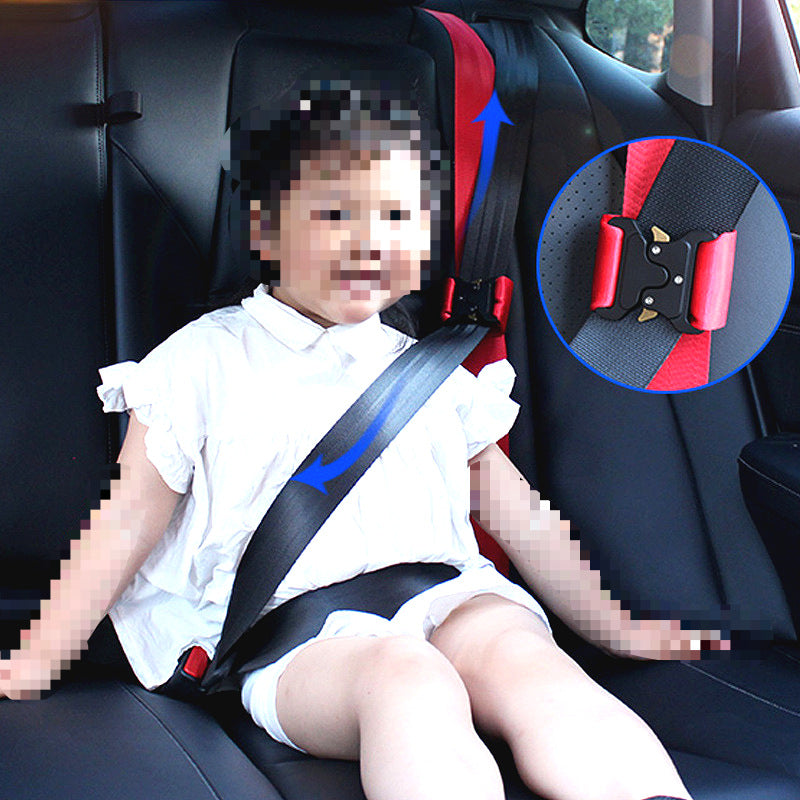 Car Seat Belt Adjuster for Kids, Anti-Neck Chafing Positioner, Portable Child Safety Device