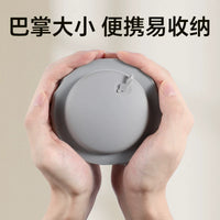 Inflatable U-Shaped Travel Pillow with Press-Type Inflation for Neck Support