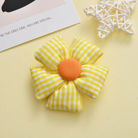 Colorful Fabric Flower Brooch Pin for Clothing and Hair Accessories